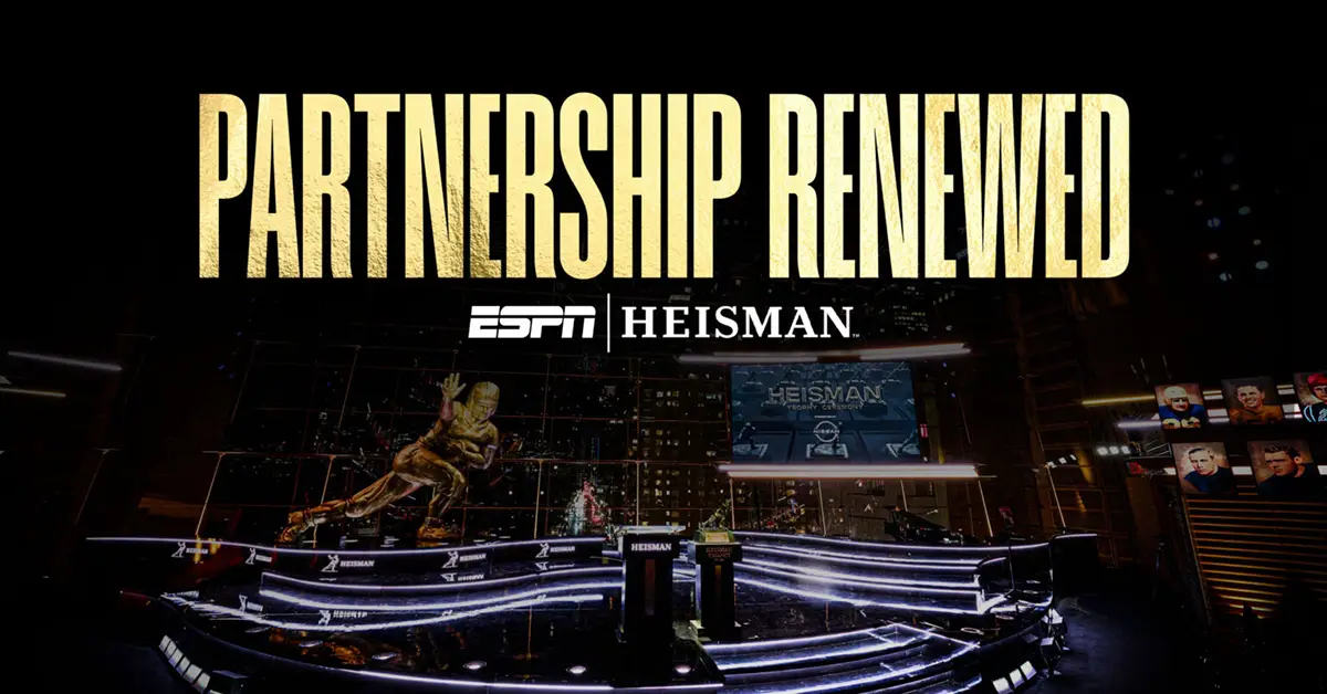 ESPN Renews Heisman Trophy Pact
