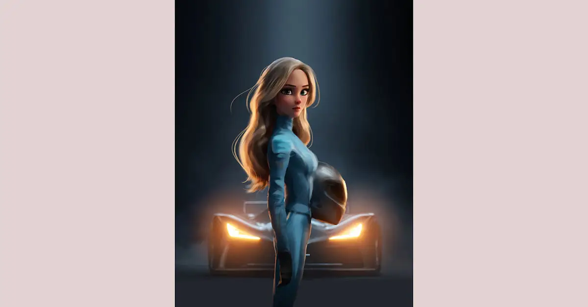 Former F1 Driver Carmen Jorda Set for Animation Treatment