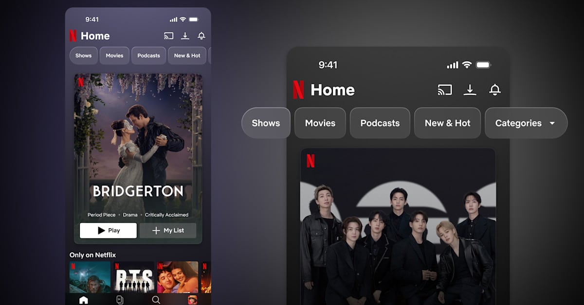 Netflix Launches New Vertical Video Feed