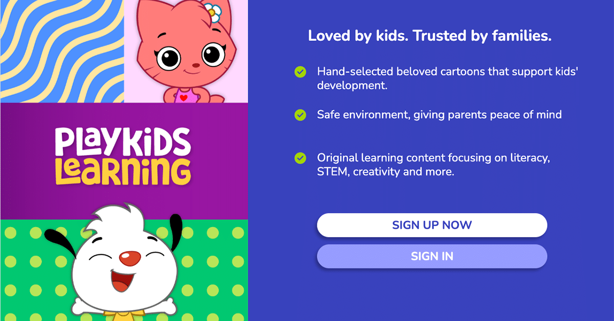 PlayKids Learning Lands on VIZIO