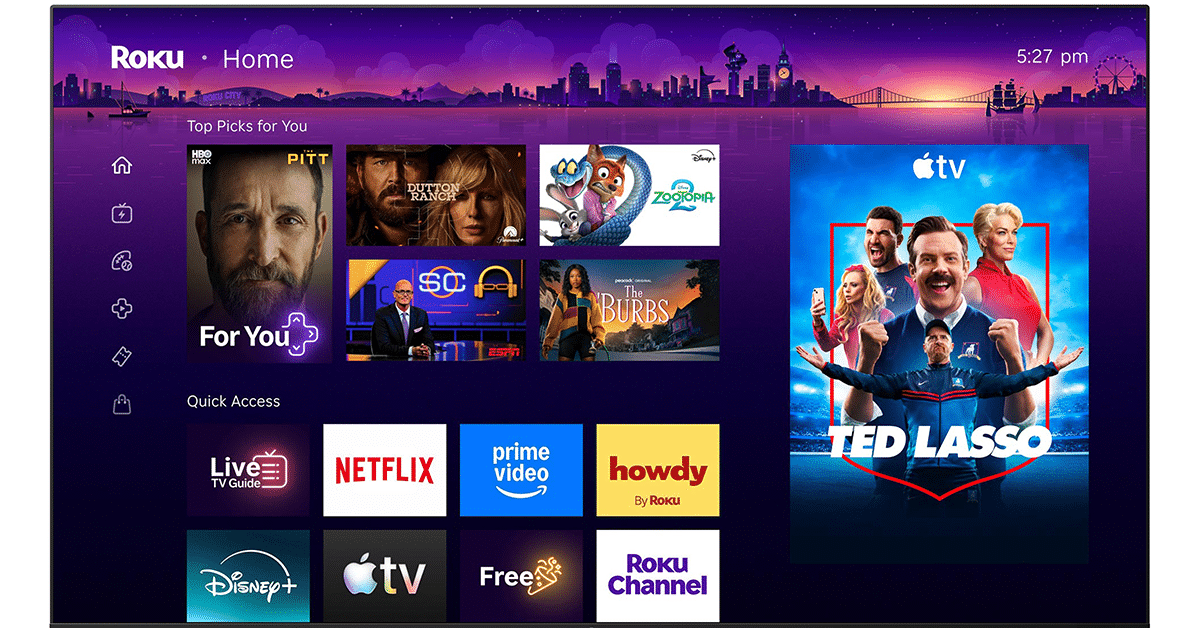 Roku Revamps Home Screen