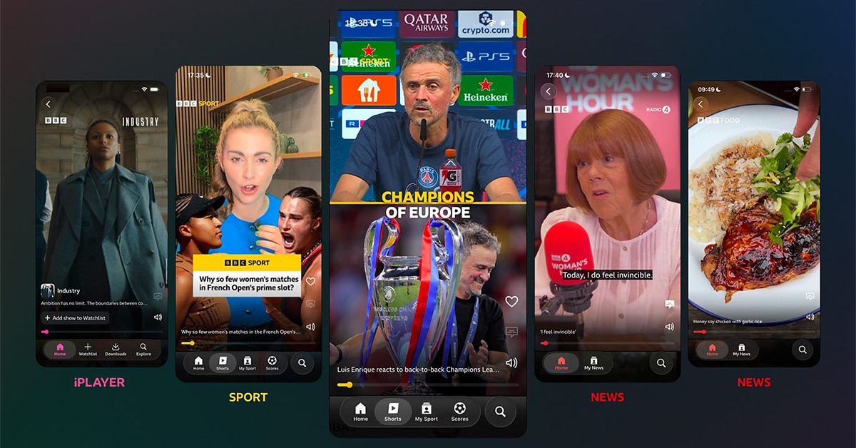 BBC News & Sports Apps Integrate Vertical Video
