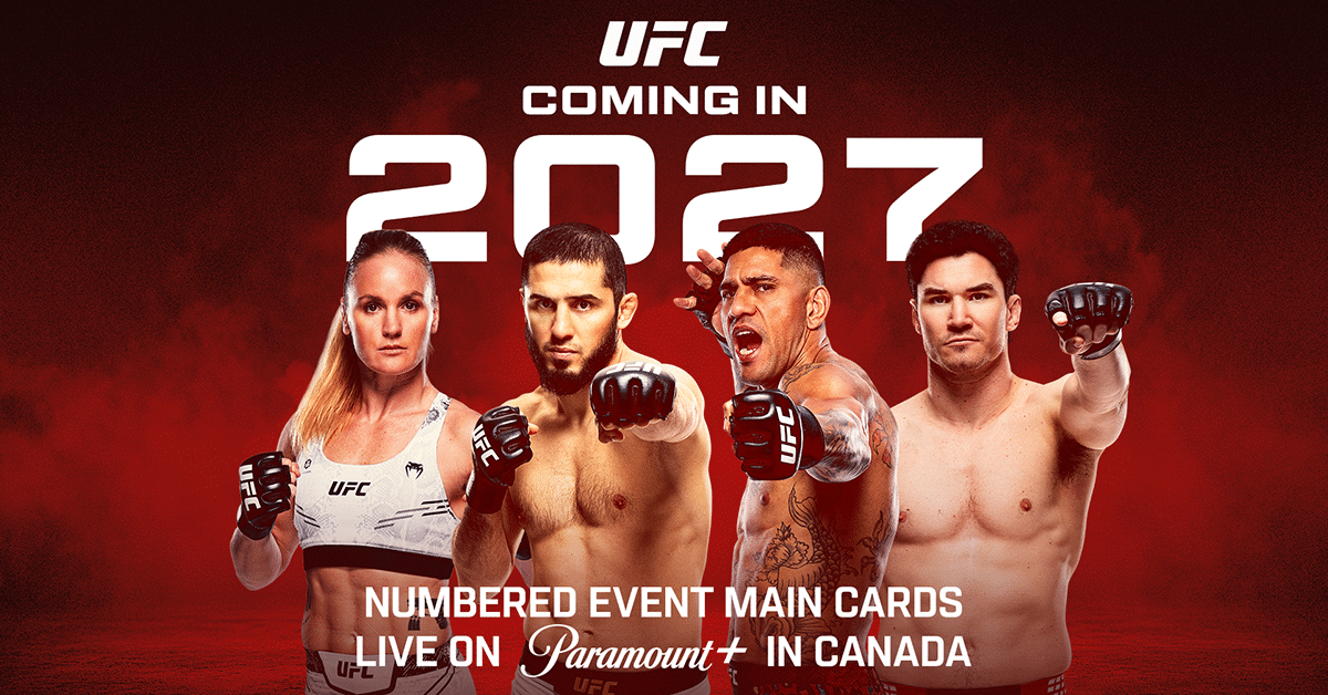 Paramount+ & UFC Expand Pact to Canada