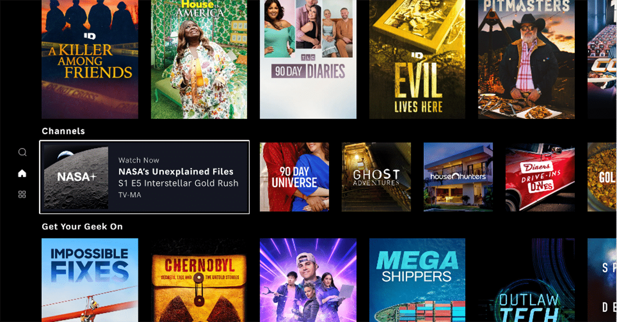 discovery+ Adds Curated Streaming Channels