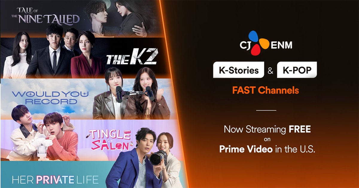 CJ ENM FAST Channels Arrive on Prime Video U.S.