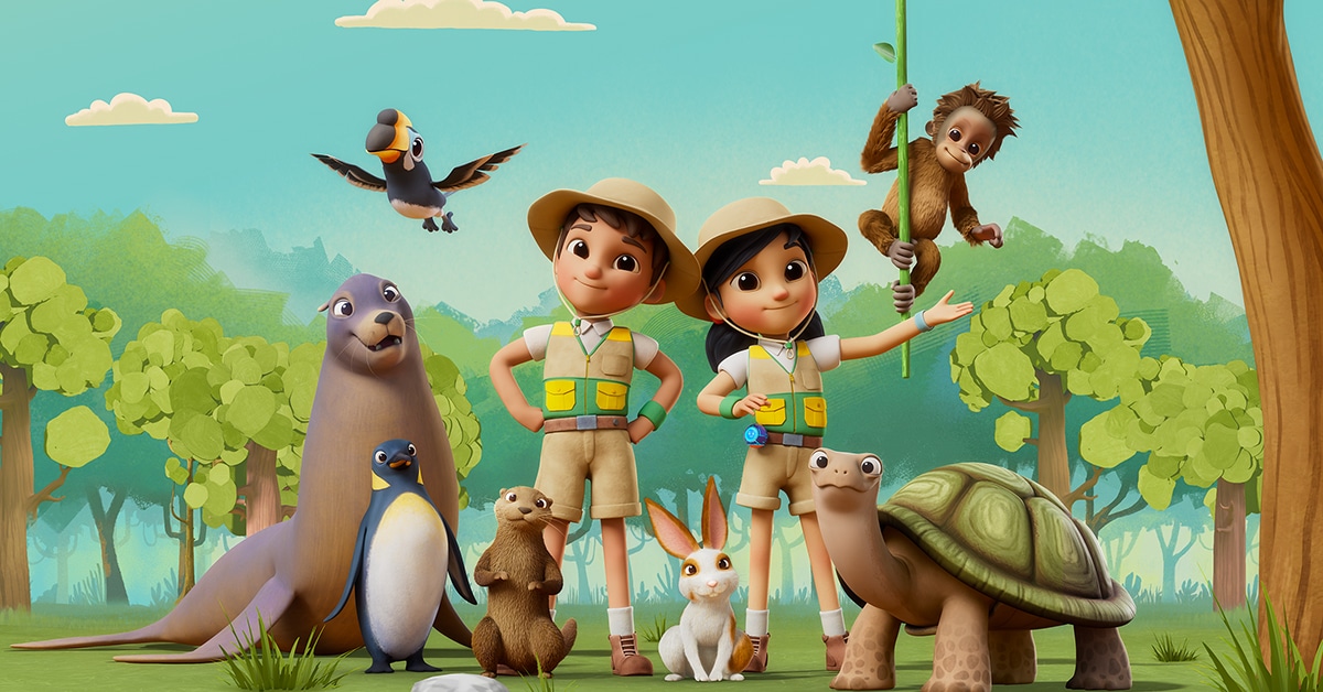 CAKE Aligns with Mandai X on New Animated Series